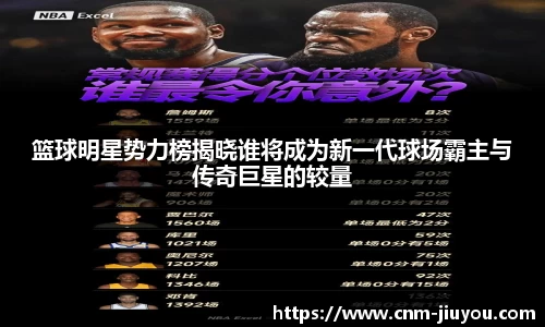 篮球明星势力榜揭晓谁将成为新一代球场霸主与传奇巨星的较量